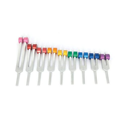 Solfeggio Tuning Fork Set - WEIGHTED